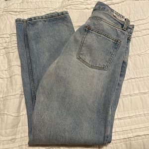 Brandy Melville high wasted mom jeans